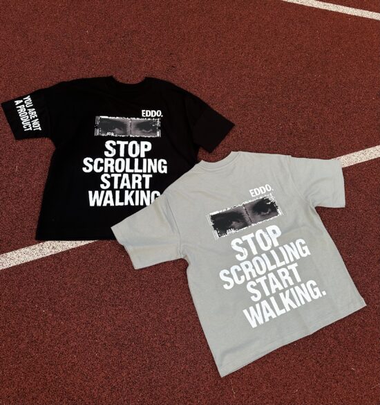 Freestyler Marškinėliai STOP SCROLLING 280 g/m²