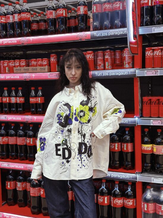 UNISEX MARškiniai chaos Flowers